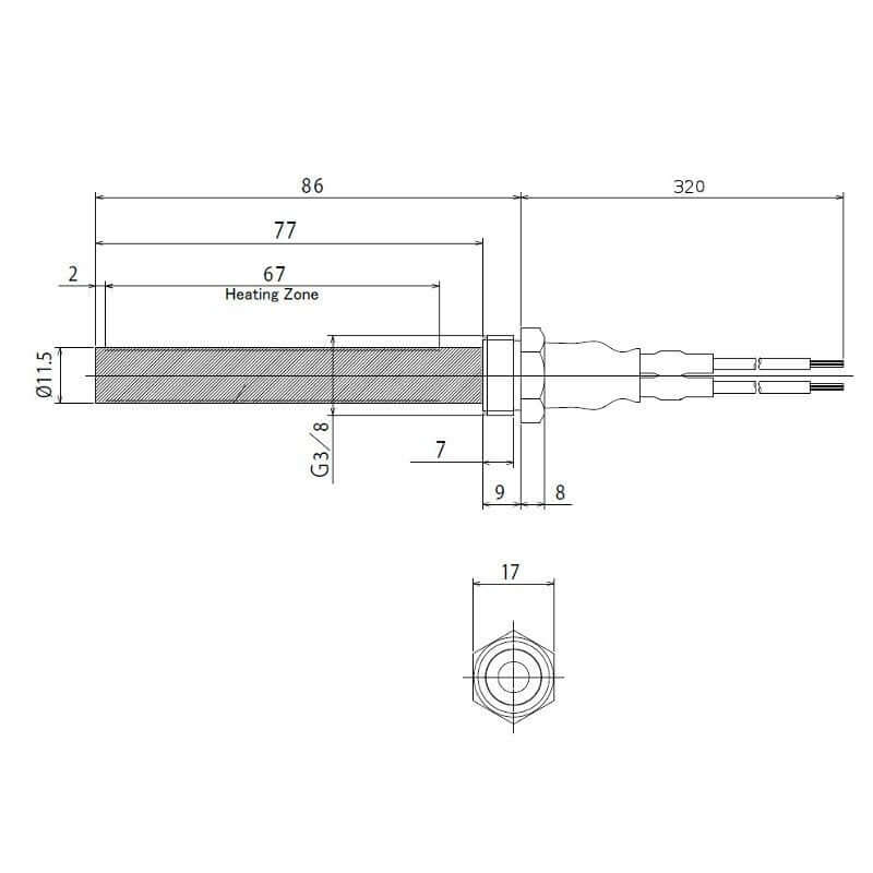 Candeletta Ceramicata Per Stufa A Pellet - ECOCALORE