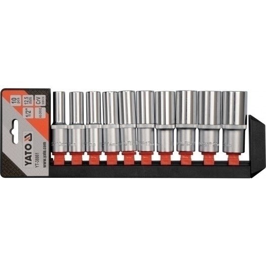 Set 10 Bussole Lunghe Yato 1/2"