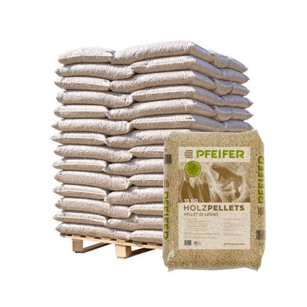 Pellet Pfeifer 15 kg 100% abete – Alta resa