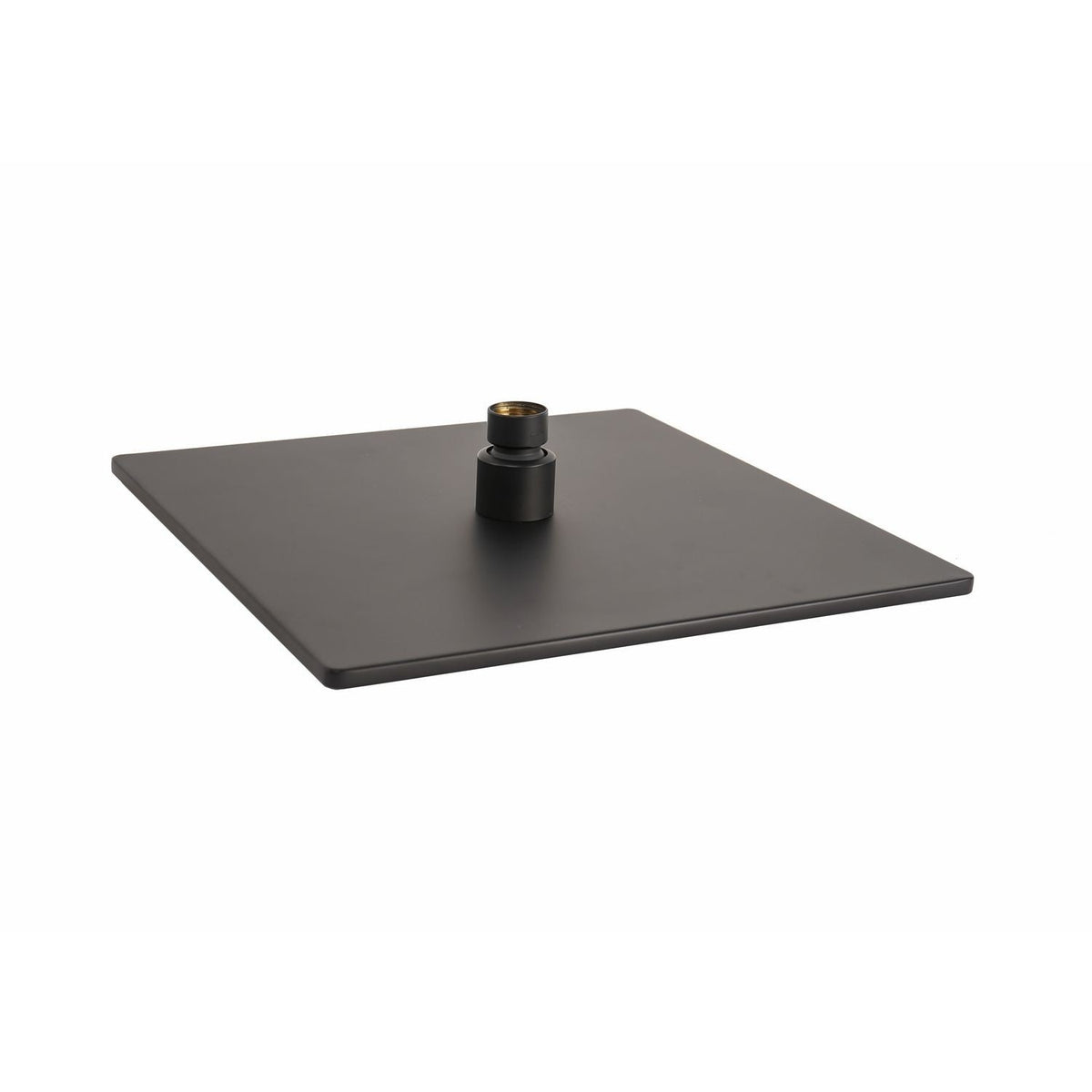 Soffione Doccia Quadrato Nero Opaco 30x30 Mod. Seven metaform