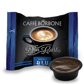 Capsule compatibili Lavazza a modo mio Borbone blu confezione 100 pezzi - ECOCALORE