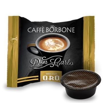 Capsule compatibili Lavazza a modo mio Borbone oro confezione 100 pezzi - ECOCALORE