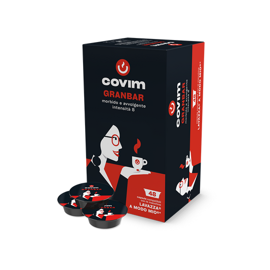 144 capsule a modo mio Covim granbar - ECOCALORE
