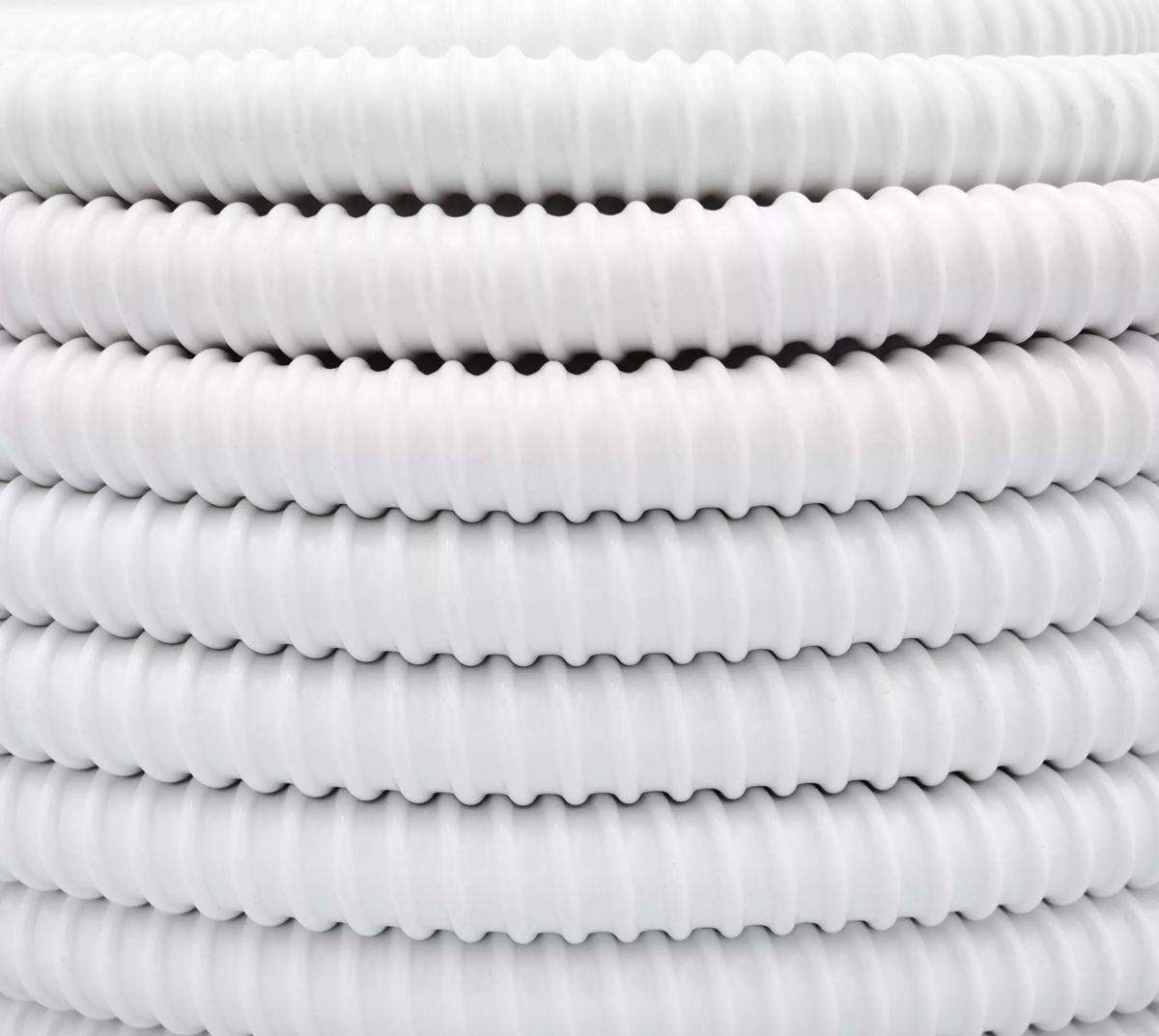 Tubo Corrugato Condensa Climatizzatore 20 mm 30 m Bianco