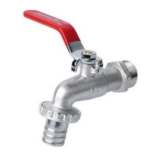 Rubinetto A Sfera Da Esterno In Metallo Da 1/2 Per Giardino Giardinaggio Piante