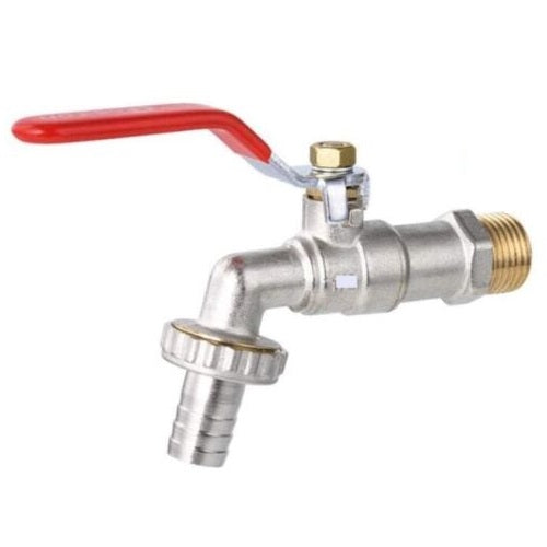 Rubinetto A Sfera Da Esterno In Ottone Da 3/4 Per Giardino Giardinaggio Piante