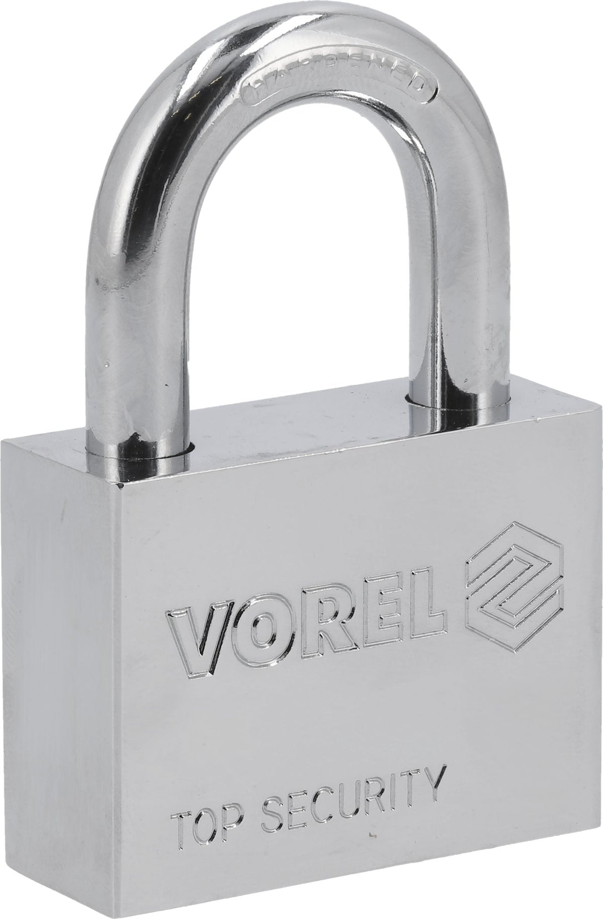 Lucchetto Vorel 77005 in Ghisa Rivestita 50 mm – Staffa Temprata, 4 Chiavi