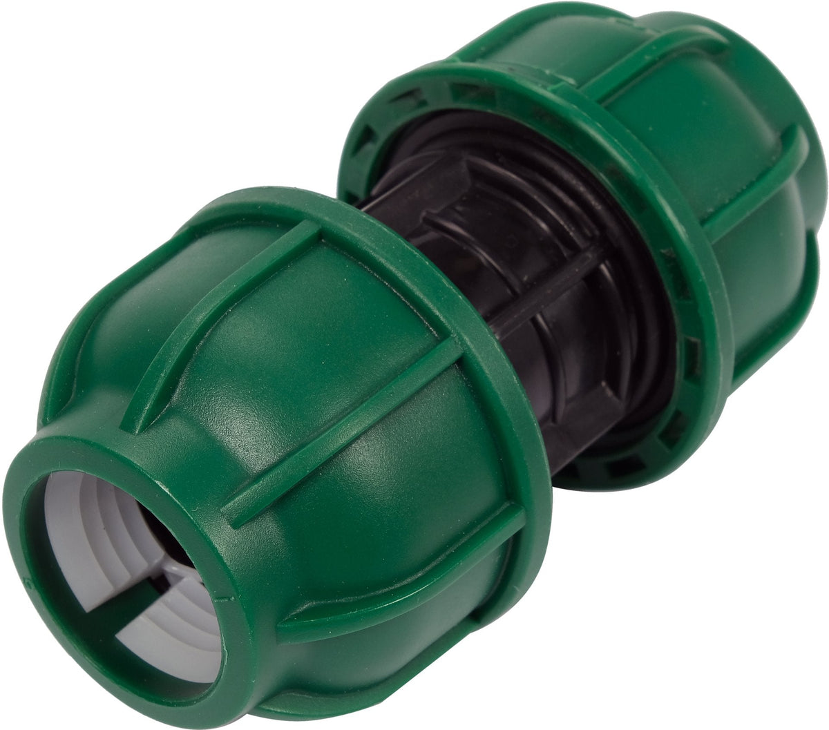 Adattatore a Compressione per Tubi PE 25x25 mm – Polipropilene, 10 BAR FLO