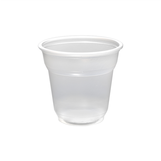 100 Bicchieri caffè 88 cc in plastica traslucido - ECOCALORE