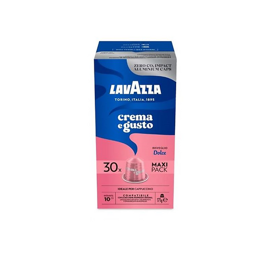 240 capsule Lavazza compatibili Nespresso in alluminio crema e gusto dolce - ECOCALORE