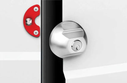 Serratura Cam Lock Cilindro Riferma Van in Alluminio Grigio