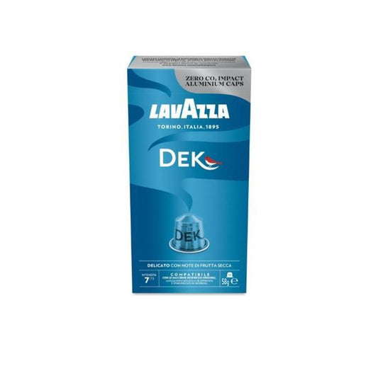 240 capsule Lavazza compatibili Nespresso in alluminio decaffeinato - ECOCALORE