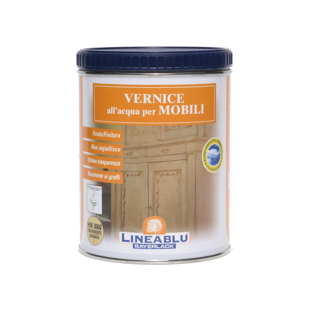 VERNICE ALL'ACQUA TRASPARENTE SATINATA HM3060 0.75 ML