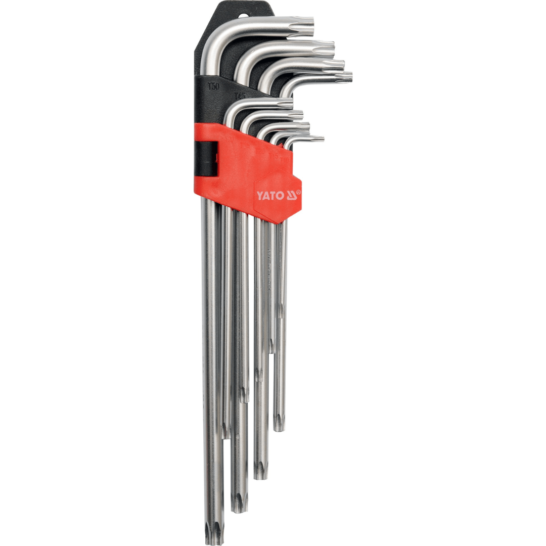 Set Di 9 Chiavi Torx Yato Professionali Lunghe
