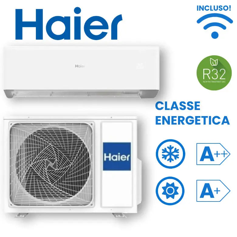 Haier Climatizzatore Monosplit Revive 9000 btu Inverter R-32 Wi-Fi inclus - ECOCALORE