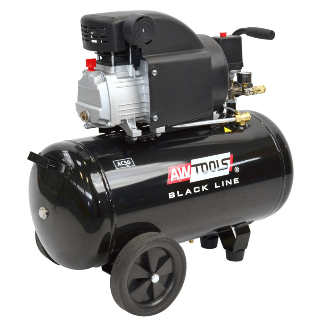 Compressore 50 L Awtools AC50 2 CV a Olio 8 Bar
