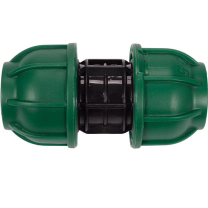 Adattatore a Compressione per Tubi PE 25x25 mm – Polipropilene, 10 BAR FLO