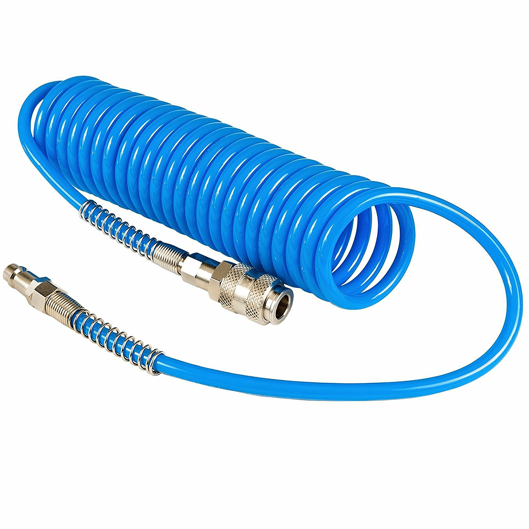 Tubo Aria Compressa 20 m 5/8 mm in Poliuretano con Attacchi Rapidi