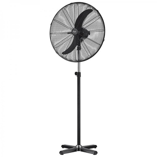 Ventilatore Industriale A Piantana Da Terra Oscillante Pale Acciaio Ø 75Cm 190W