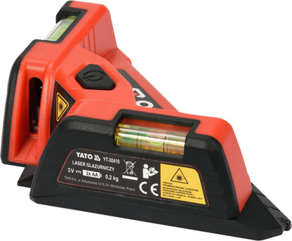 Laser Lineare Yato per Posa Piastrelle ad Angolo Retto 90°