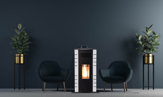 Stufa a Pellet 8 KW Top Flame 5 Anni Garantiti