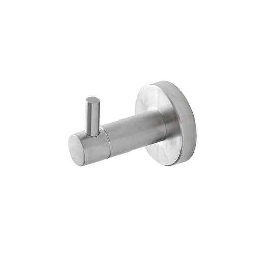 Appendino in acciaio satinato, design elegante e resistente per il bagno e casa - Linea City