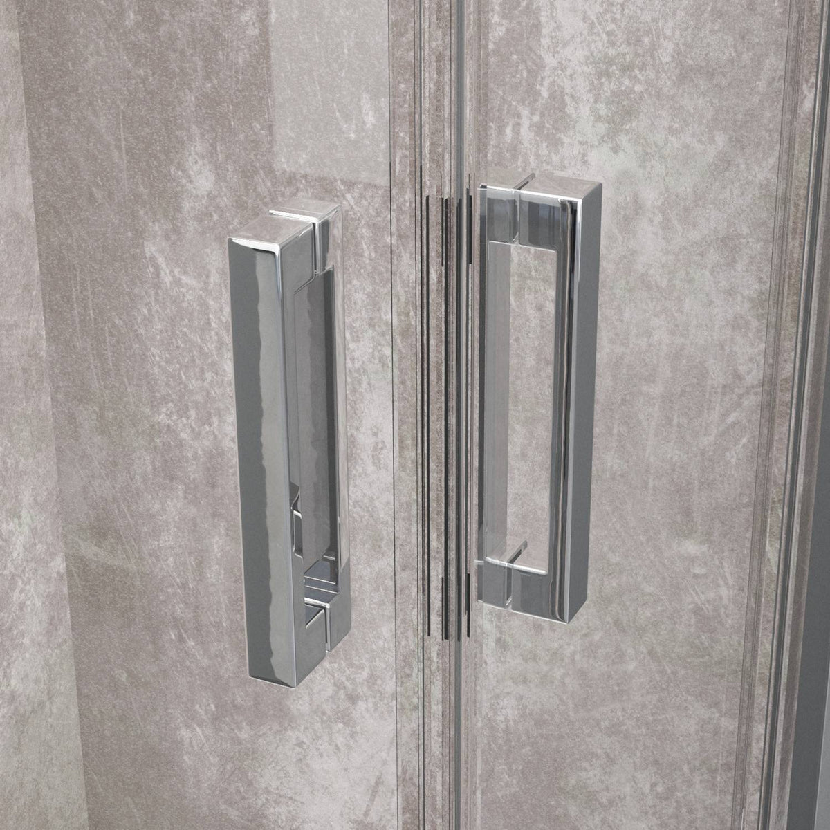 Box doccia Style 70x75x190cm in cristallo trasparente 6 mm