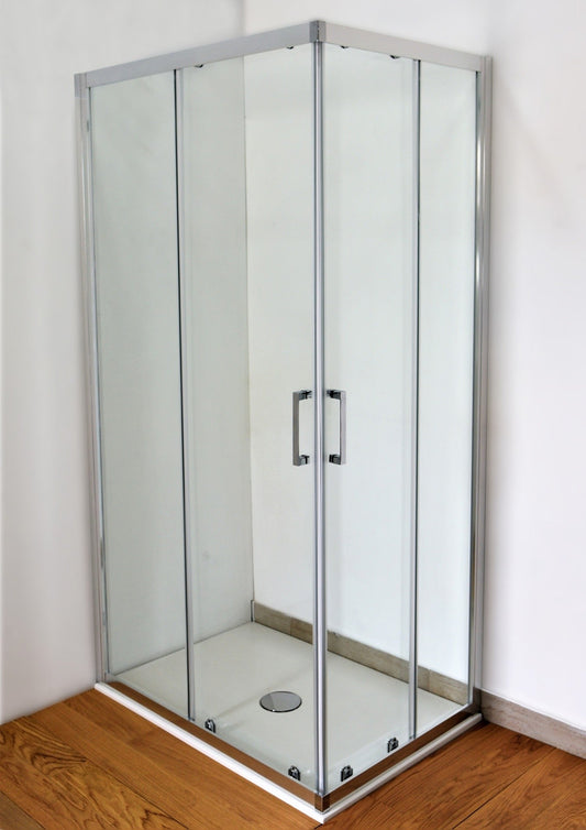 Box doccia Style 75x140xh190cm in cristallo trasparente 6 mm