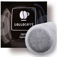 Cialde 44 mm Lollo nera confezione 100 pezzi - ECOCALORE