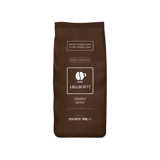 1 kg caffè in grani Lollo classico - ECOCALORE