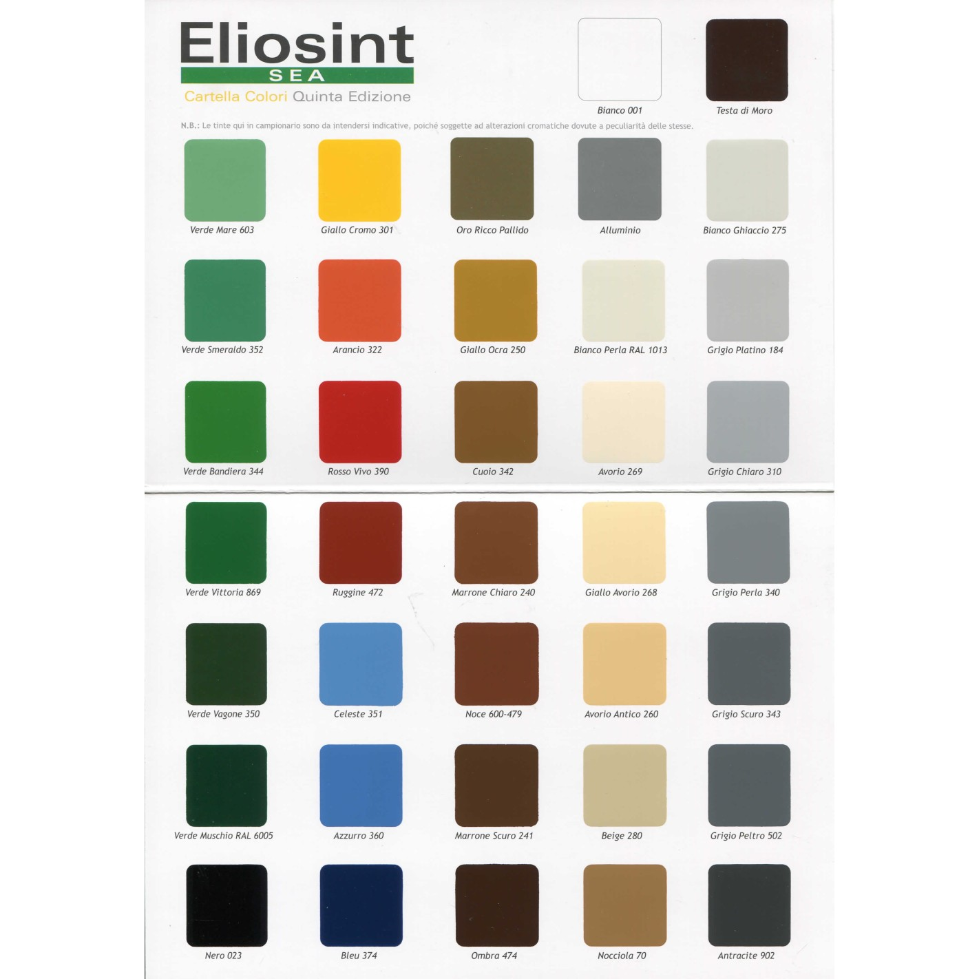 Smalto per ferro Eliosint da 2,5 L