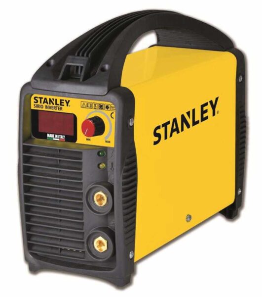 Saldatrice inverter Stanley Sirio 210 190A 5kW, valigetta e accessori