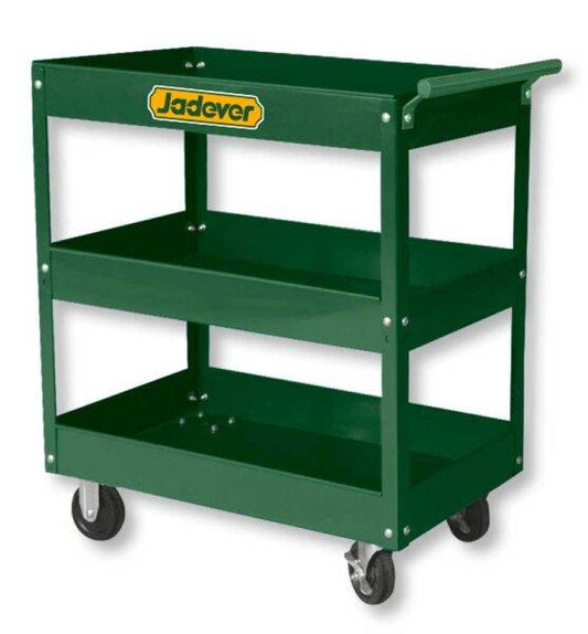 Carrello Portautensili in Acciaio con Ruote – 3 Ripiani 719x365x663 mm