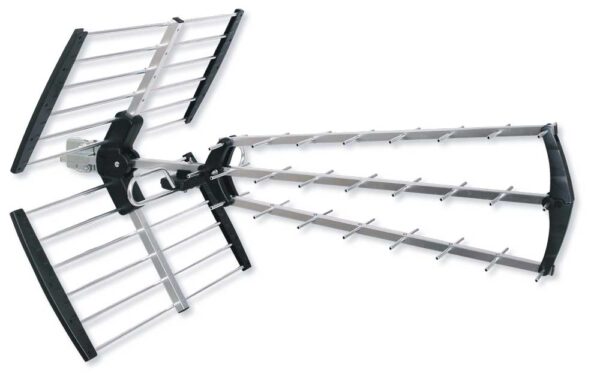 Antenna Esterna UHF 39 Elementi 4K con Protezione 5G - Spina F