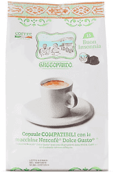 Capsule compatibili Dolce Gusto Toda Gattopardo insonnia confezione da 16 pezzi - ECOCALORE