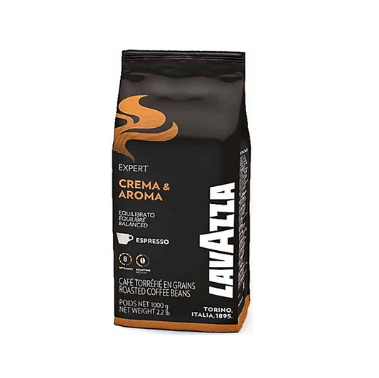 1 kg caffè in grani Lavazza Crema e aroma - ECOCALORE