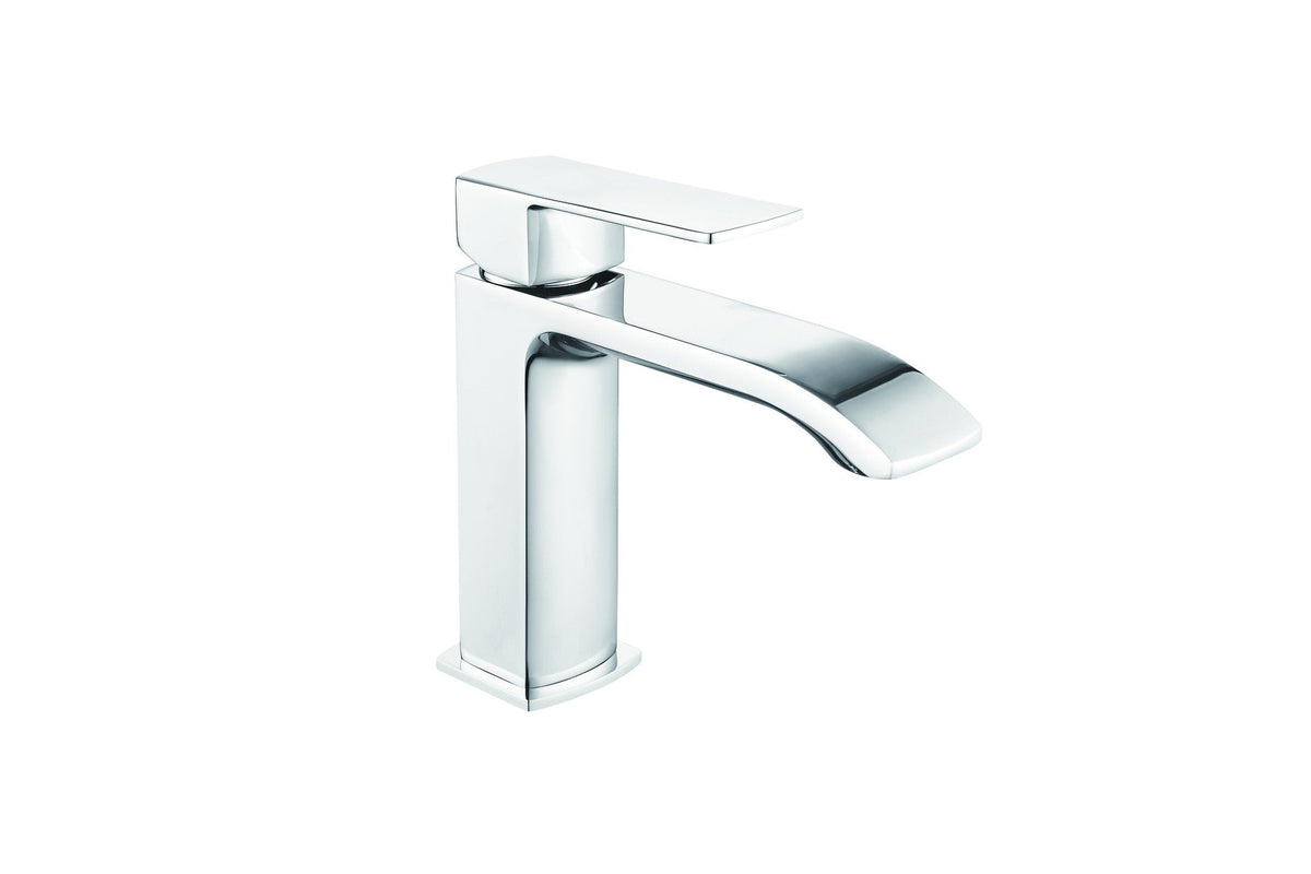 Miscelatore lavabo monoforo in ottone cromato serie 23 con piletta clic-clac inclusa