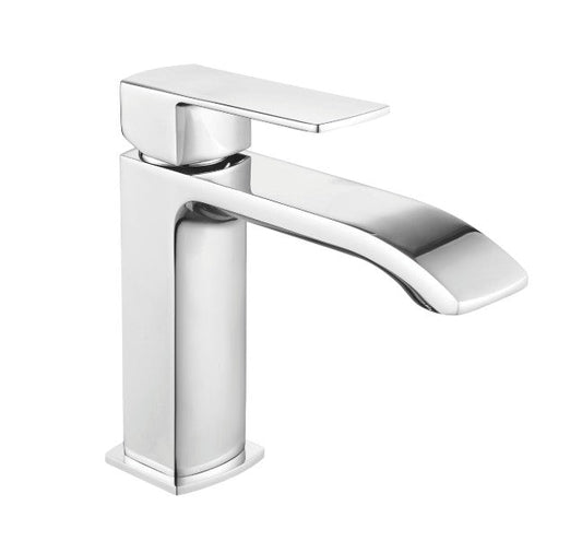 Miscelatore lavabo monoforo in ottone cromato serie 23 con piletta clic-clac inclusa