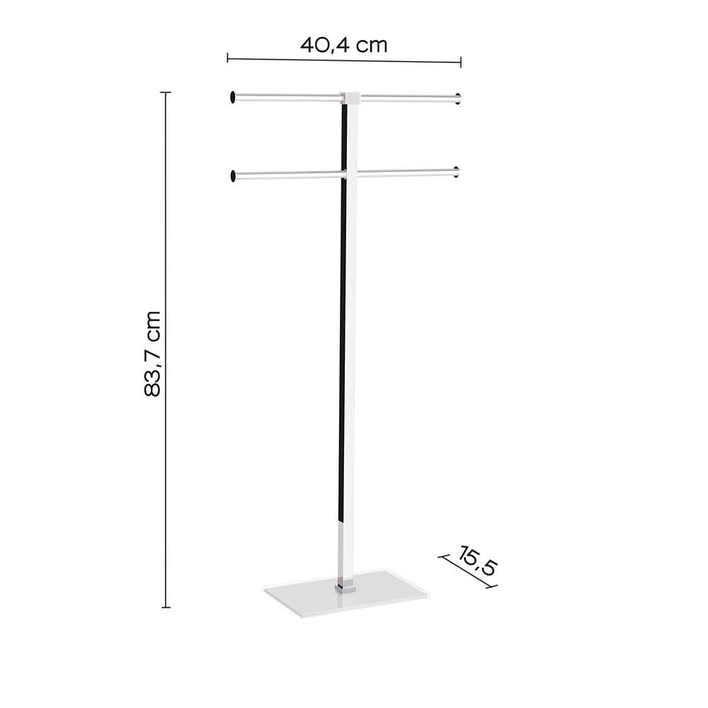Piantana portasalviette GEDY linea Raimbow a 4 bracci colore Bianco