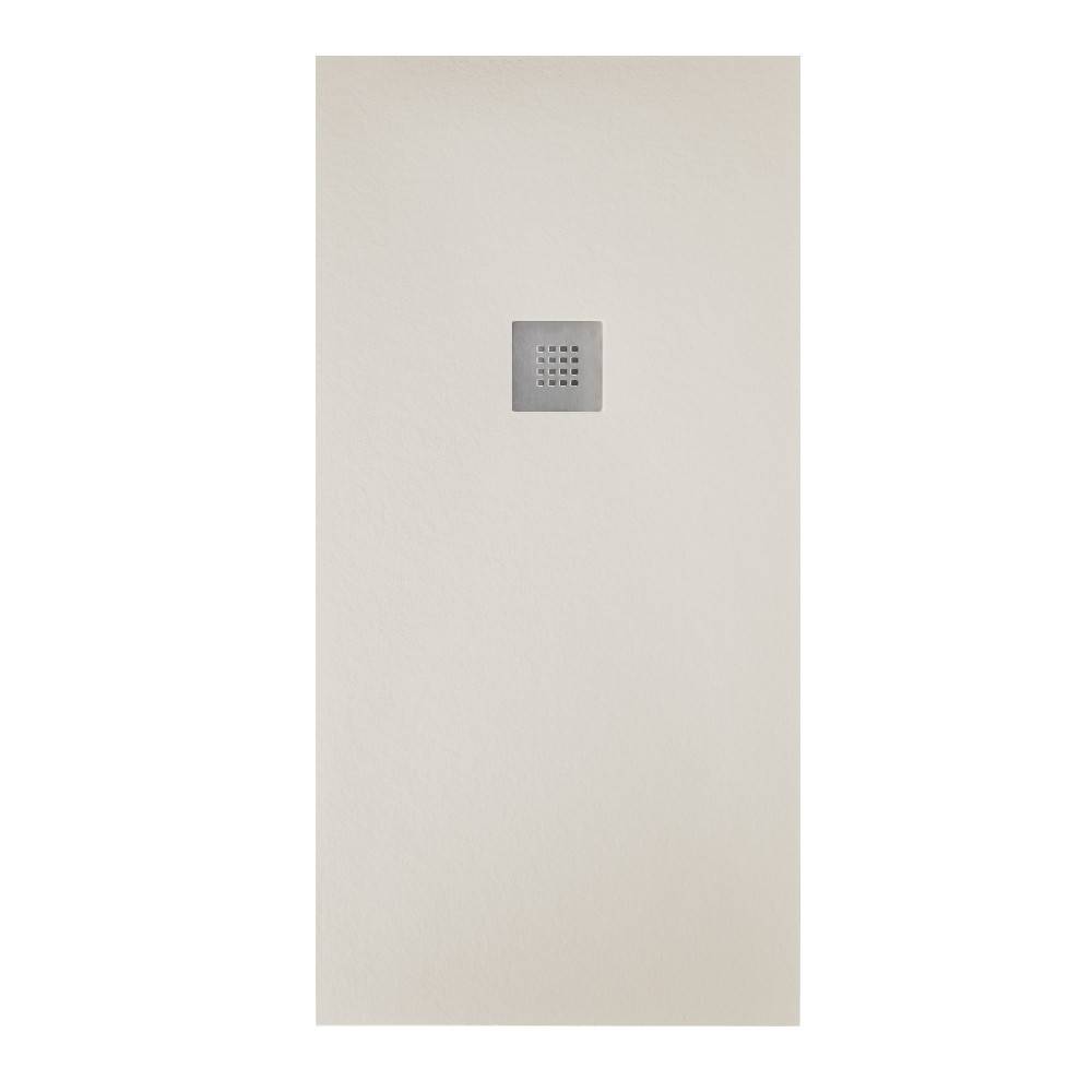 Piatto doccia effetto pietra 70x170 Crema marmoresina  pieno Piletta inclusa