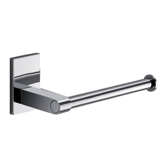Portarotolo a muro Gedy in acciaio inox e cromall serie Maine