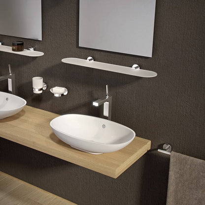Portasalviette a muro GEDY linea Eros da 45cm colore Cromato
