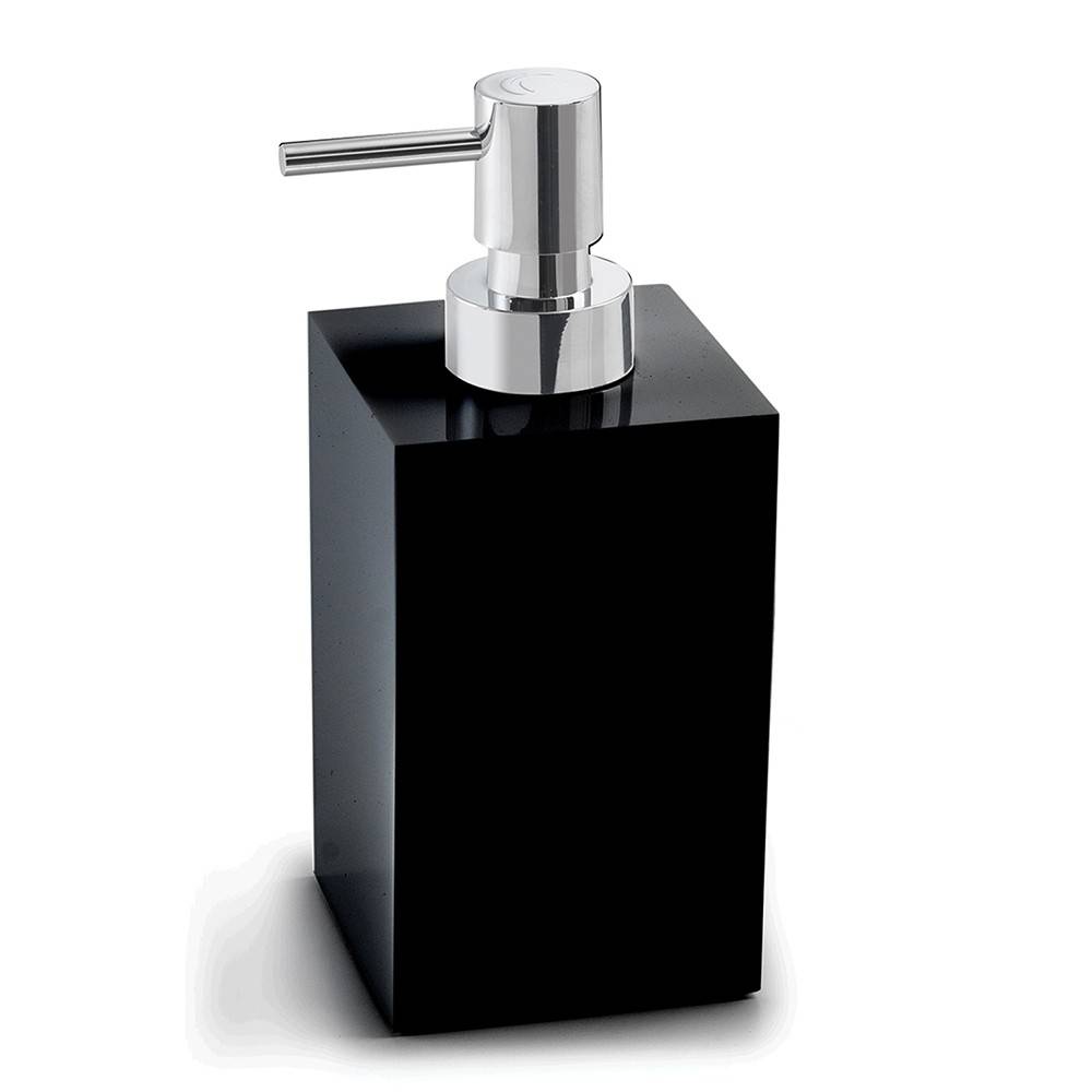 Set da 4 accessori d' appoggio GEDY linea Sofia nero matt