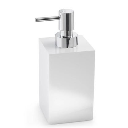 Set portaspazzolini / dosasapone d' appoggio Gedy linea Sofia bianco