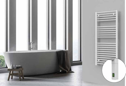 Termoarredo Elettrico De’Longhi Fantasia 1286x550 700W, Interruttore On / Off Design Moderno con Tubi Tondi