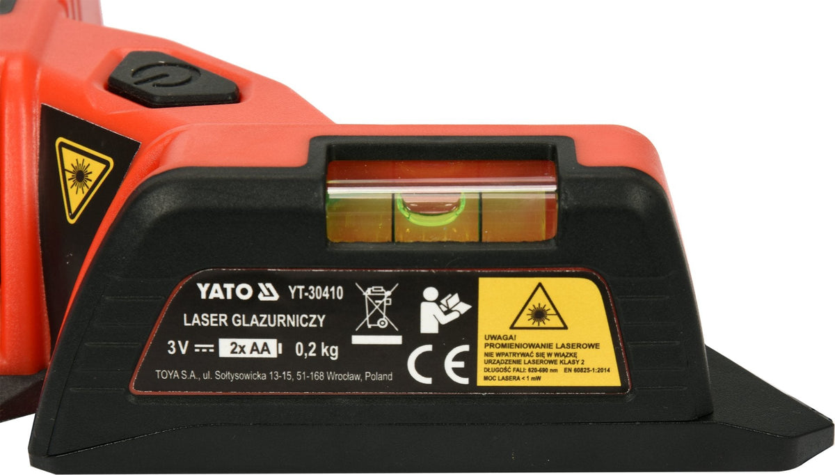Laser Lineare Yato per Posa Piastrelle ad Angolo Retto 90°